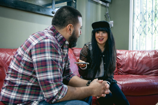 2014-10-16 Jersey City NJ. Street Fame Barber Shop. Photo: Greg Pallante