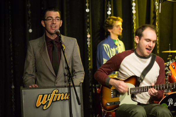 2015-4-25 Jersey City NJ. "Prove it all Night" variety show at WFMU featuring Pat Byrne. Photo: Greg Pallante
