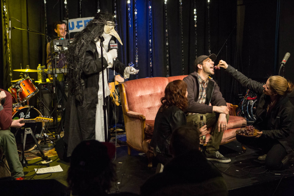 2015-4-25 Jersey City NJ. "Prove it all Night" variety show at WFMU featuring Pat Byrne. Photo: Greg Pallante