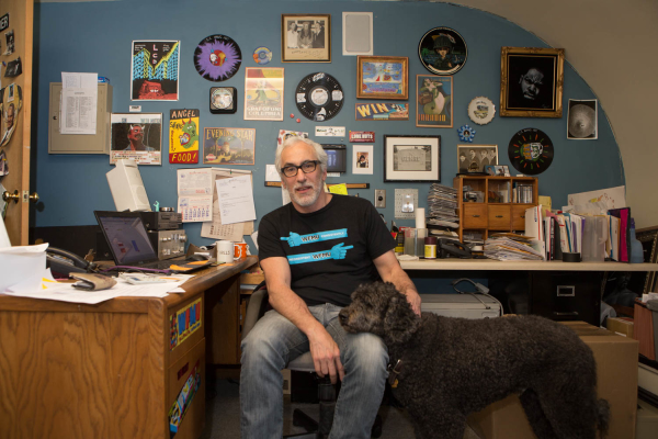 2015-5-5 Jersey City NJ. WFMU's Ken Freedman. Photo: Greg Pallante