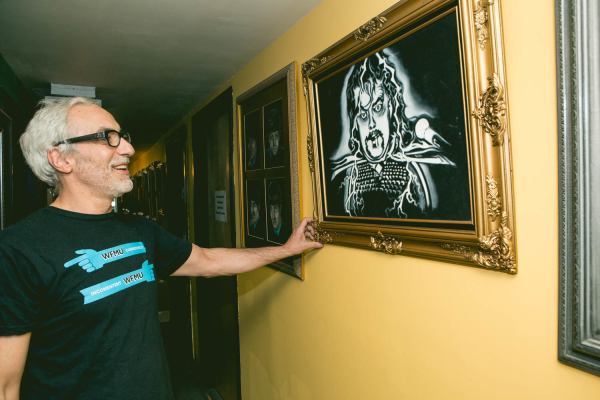 2015-5-5 Jersey City NJ. WFMU's Ken Freedman. Photo: Greg Pallante