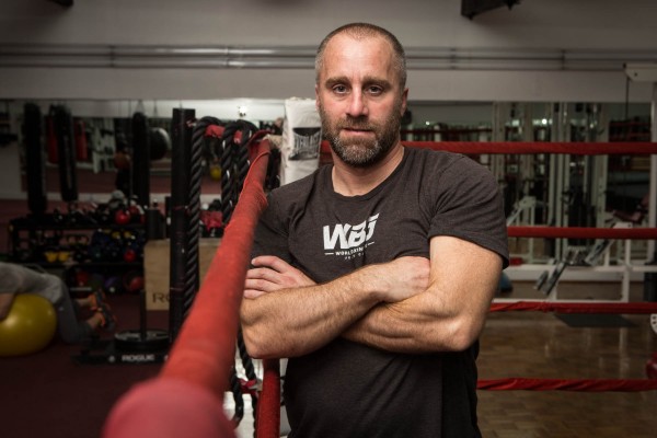 2015-12-1 Jersey City NJ. World Boxing Gym shot for Lynn Hazan and Chicpeajc. Photo: Greg Pallante