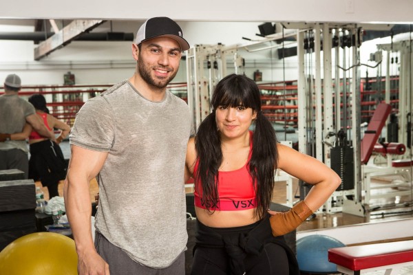 2015-12-1 Jersey City NJ. World Boxing Gym shot for Lynn Hazan and Chicpeajc. Photo: Greg Pallante