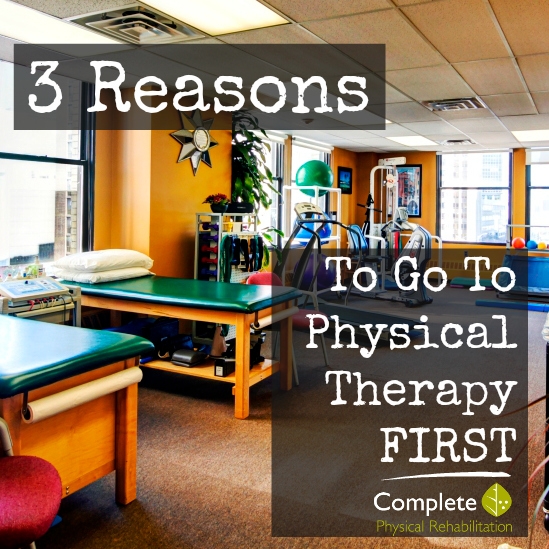 CPR - Top 3 Reasons to See a PT FIRST