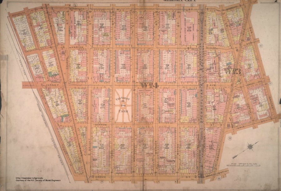 Van Vorst Park Map