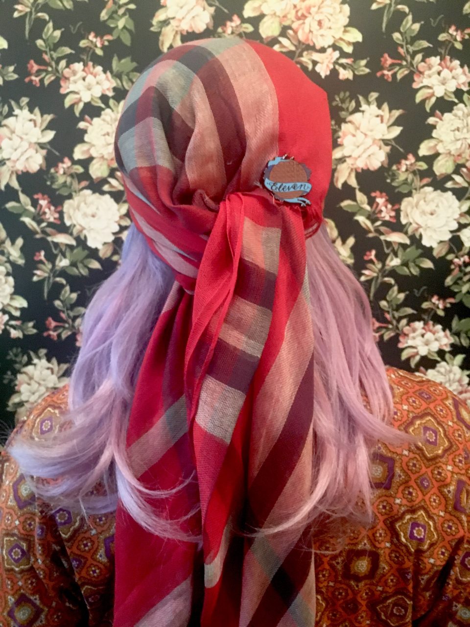 Scarf available at Kanibal & Co Eleven Pin by @zoeyramonetattoos