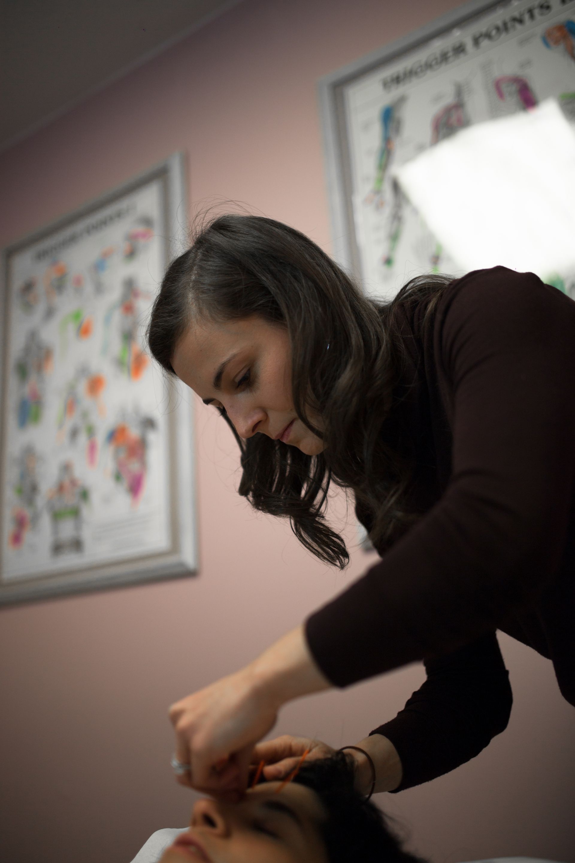 Dominique Bariso of Jersey City Chiropractic and Acupuncture Lynn Hazan