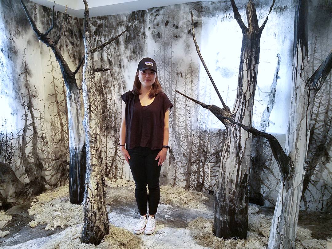  Artist Yeon Ji Yoo’s installation for “The Innocence of Trees”