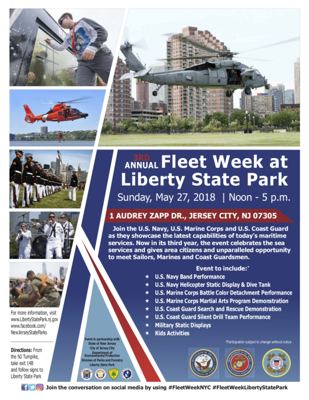3rd Annual Fleet Week at Liberty State Park Lynn Hazan
